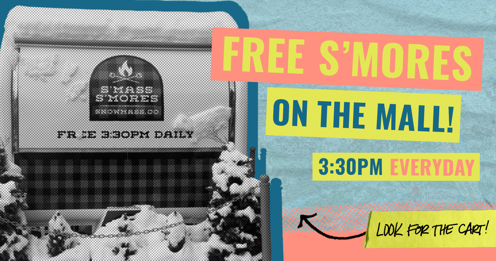 Free smores on the mall - slider